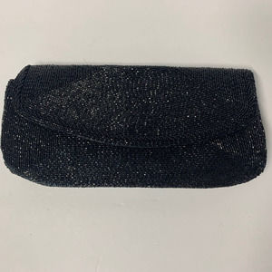 Vintage Richere‎ Black Beaded Clutch